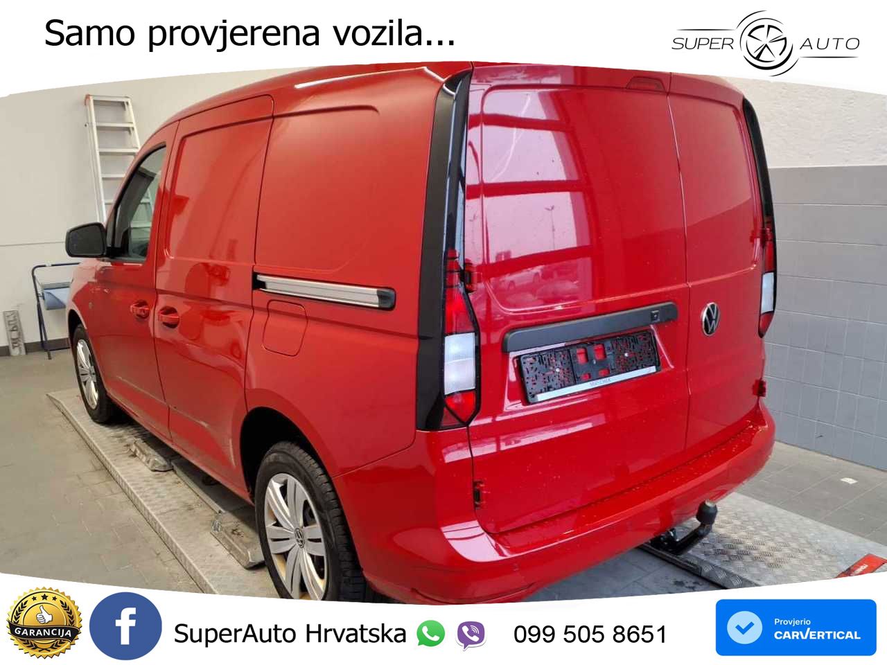 Volkswagen Caddy Cargo 2.0 TDI DSG AHK RearView Sitzh DAB A 122 KS