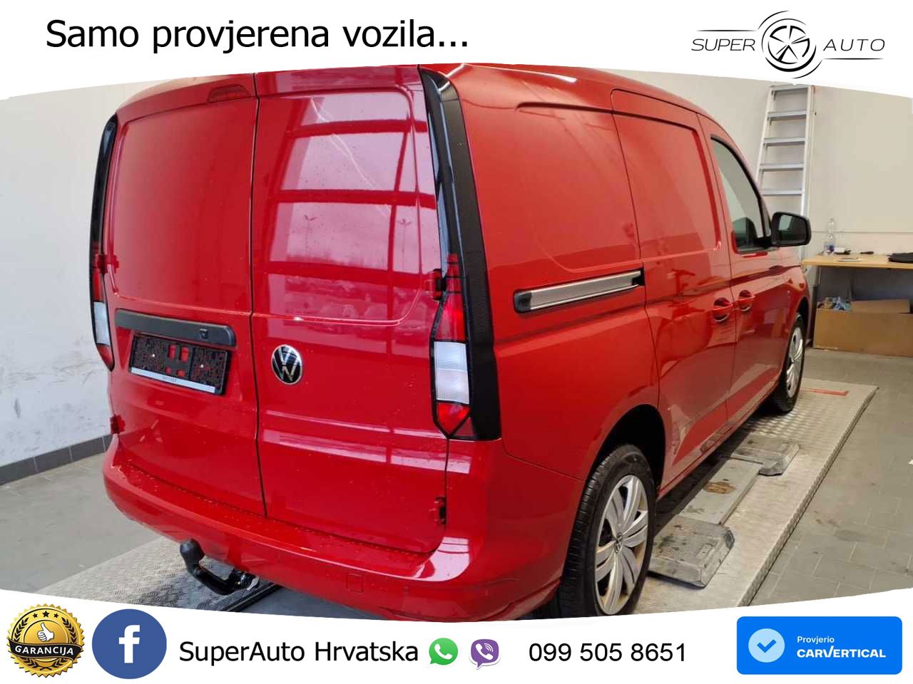 Volkswagen Caddy Cargo 2.0 TDI DSG AHK RearView Sitzh DAB A 122 KS