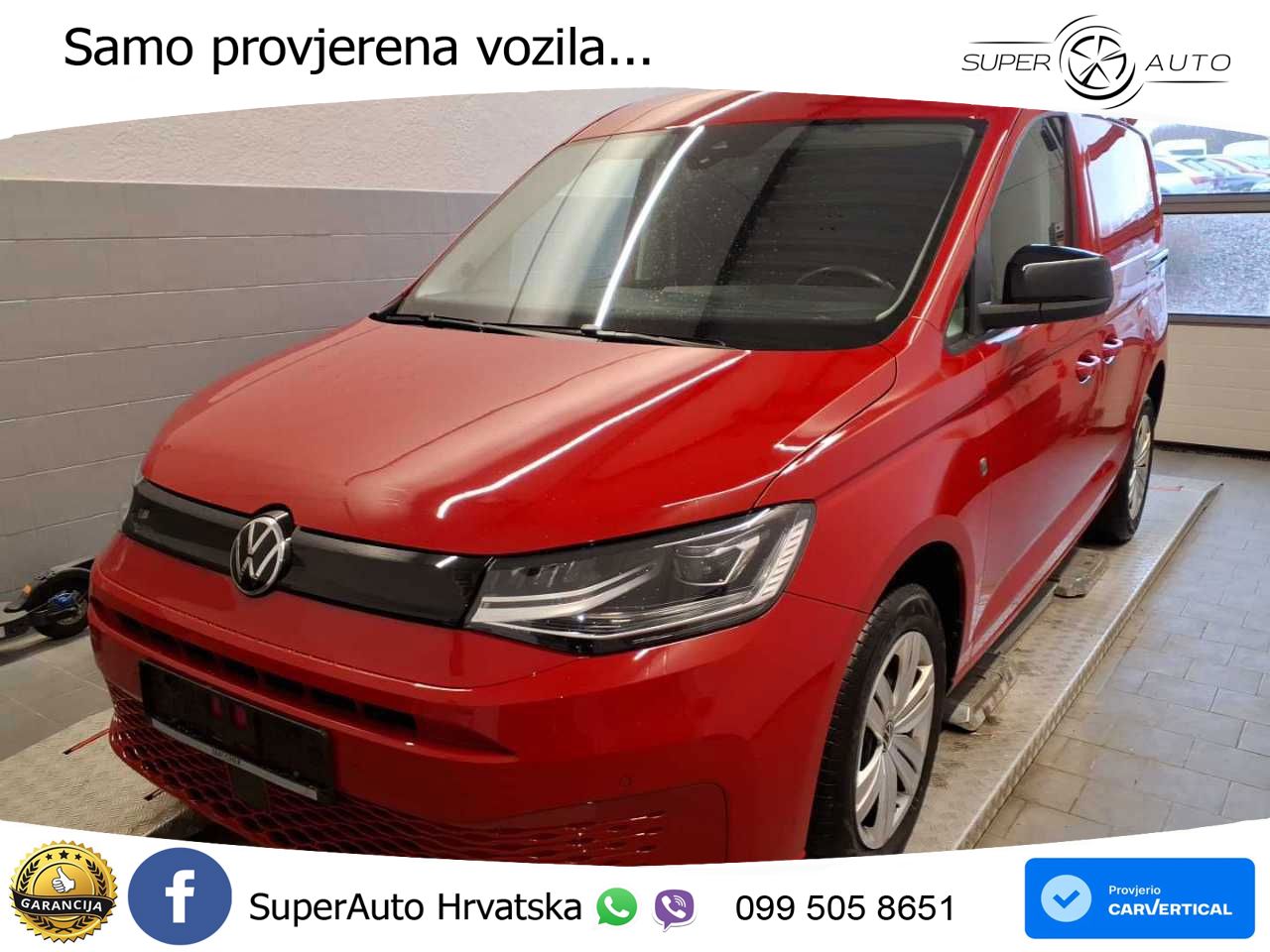 Volkswagen Caddy Cargo 2.0 TDI DSG AHK RearView Sitzh DAB A 122 KS