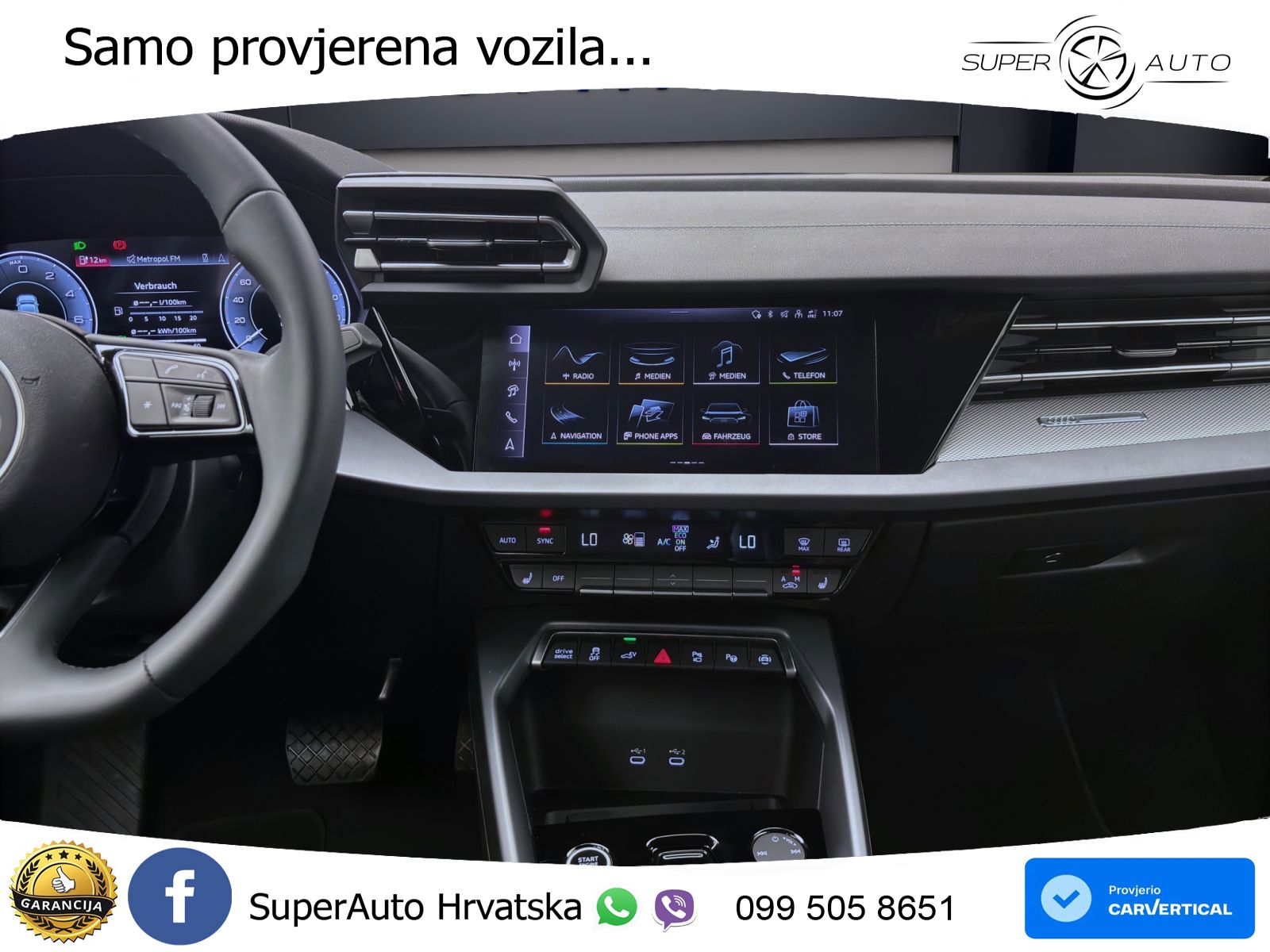 Audi A3 allstreet 40 TFSIe (204 KS) S tronic MATRIX+GR SJED+KAM