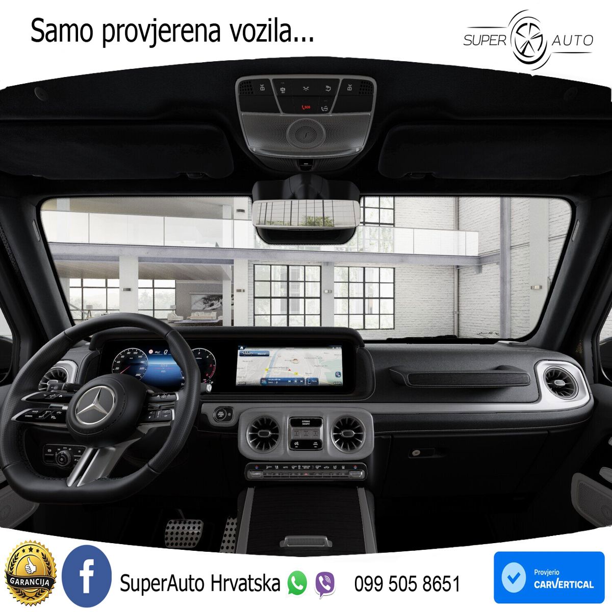 Mercedes G 450d Long (367 KS) 4MATIC 9G-TRONIC Exclusive LED+GR SJED+ACC