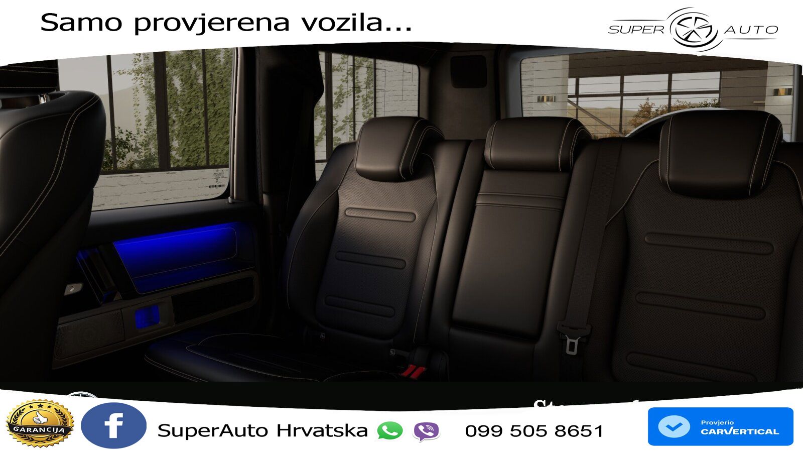 Mercedes G 450d Long (367 KS) 4MATIC 9G-TRONIC Exclusive LED+GR SJED+ACC