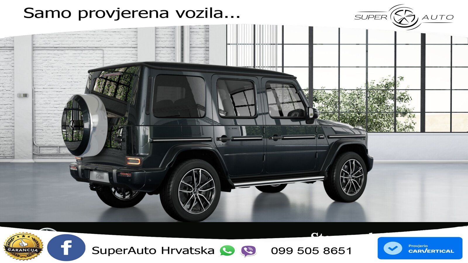 Mercedes G 450d Long (367 KS) 4MATIC 9G-TRONIC Exclusive LED+GR SJED+ACC