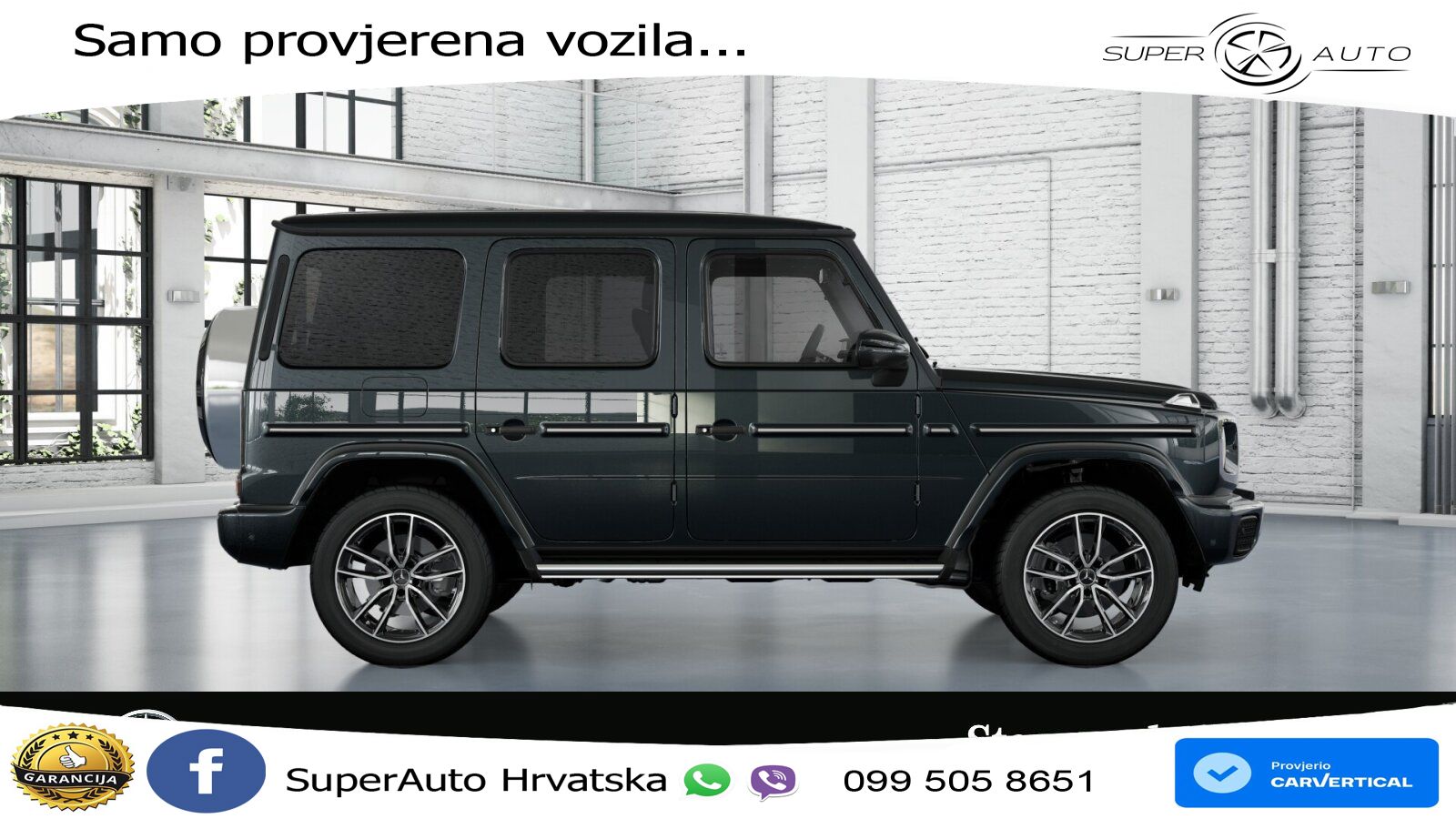 Mercedes G 450d Long (367 KS) 4MATIC 9G-TRONIC Exclusive LED+GR SJED+ACC