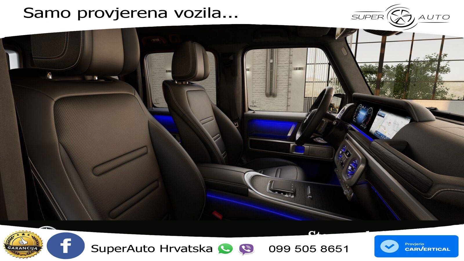 Mercedes G 450d Long (367 KS) 4MATIC 9G-TRONIC Exclusive LED+GR SJED+ACC