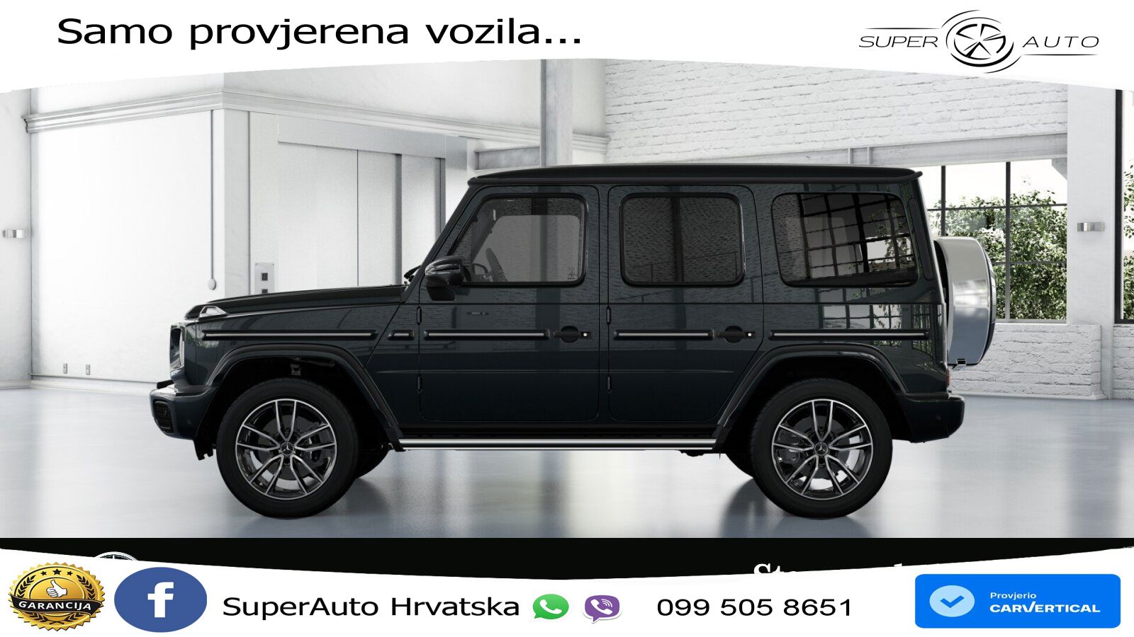 Mercedes G 450d Long (367 KS) 4MATIC 9G-TRONIC Exclusive LED+GR SJED+ACC