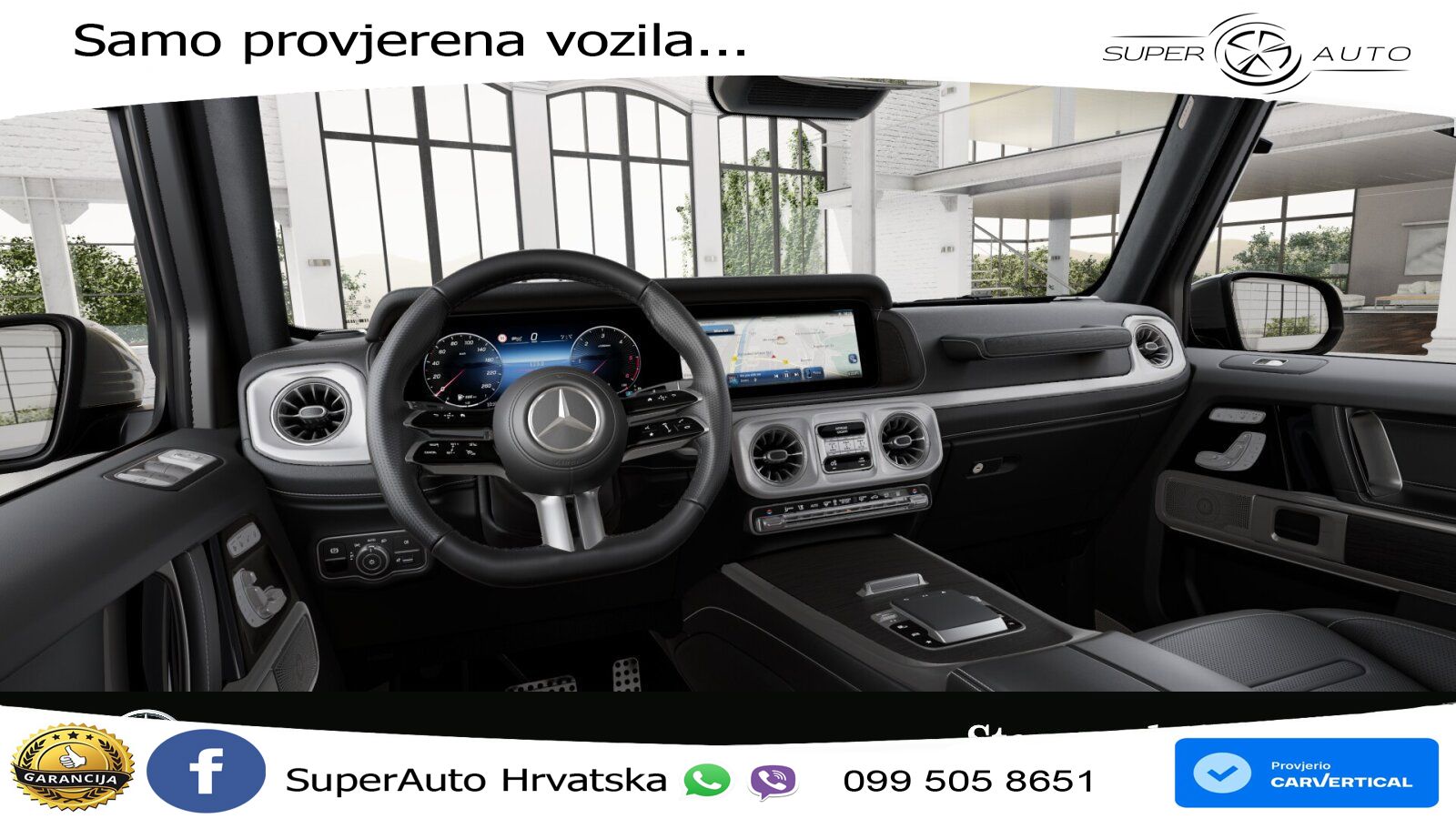 Mercedes G 450d Long (367 KS) 4MATIC 9G-TRONIC Exclusive LED+GR SJED+ACC