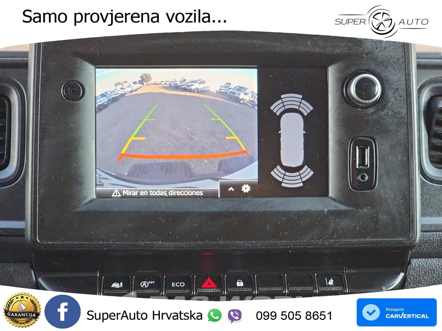 Renault Master 145PK ITV 07-2027 - L3H2 - LED - Aire aco 145 KS