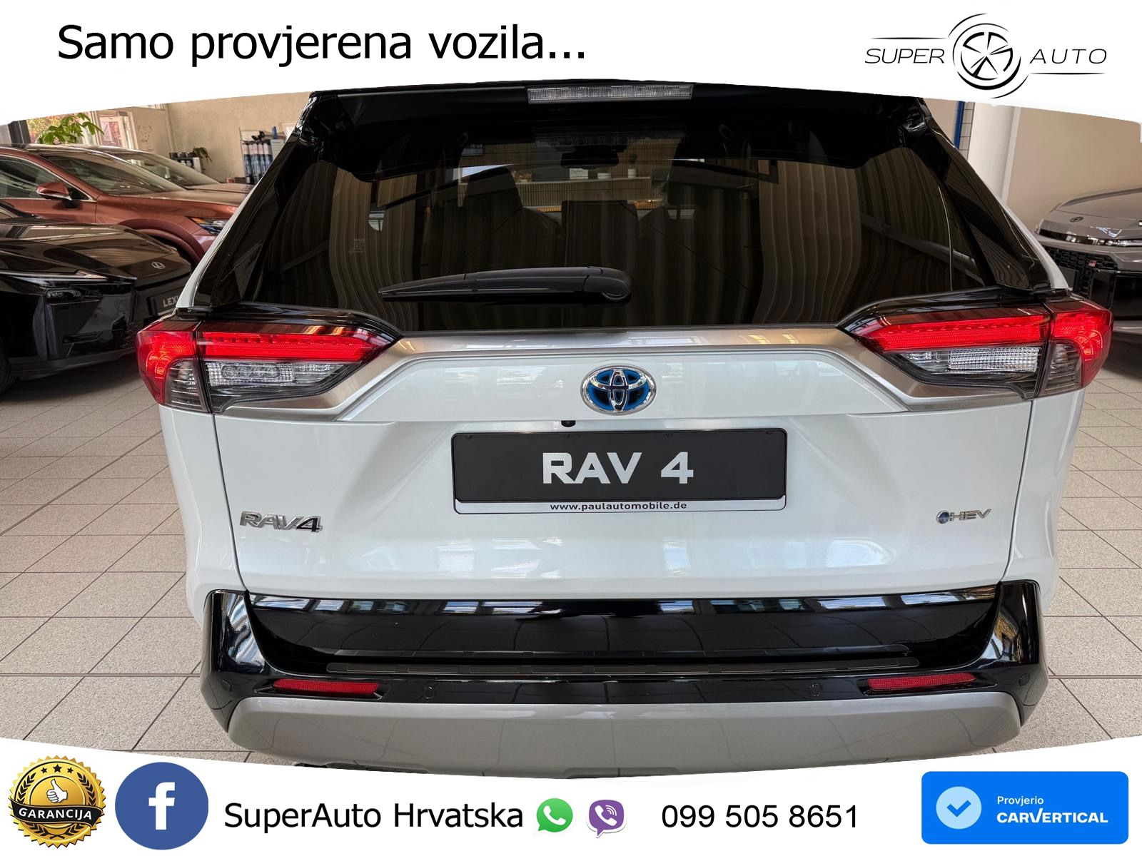 Toyota RAV4 2.5 (222 KS) Hybrid AWD-i eCVT Style LED+GR SJED+ACC