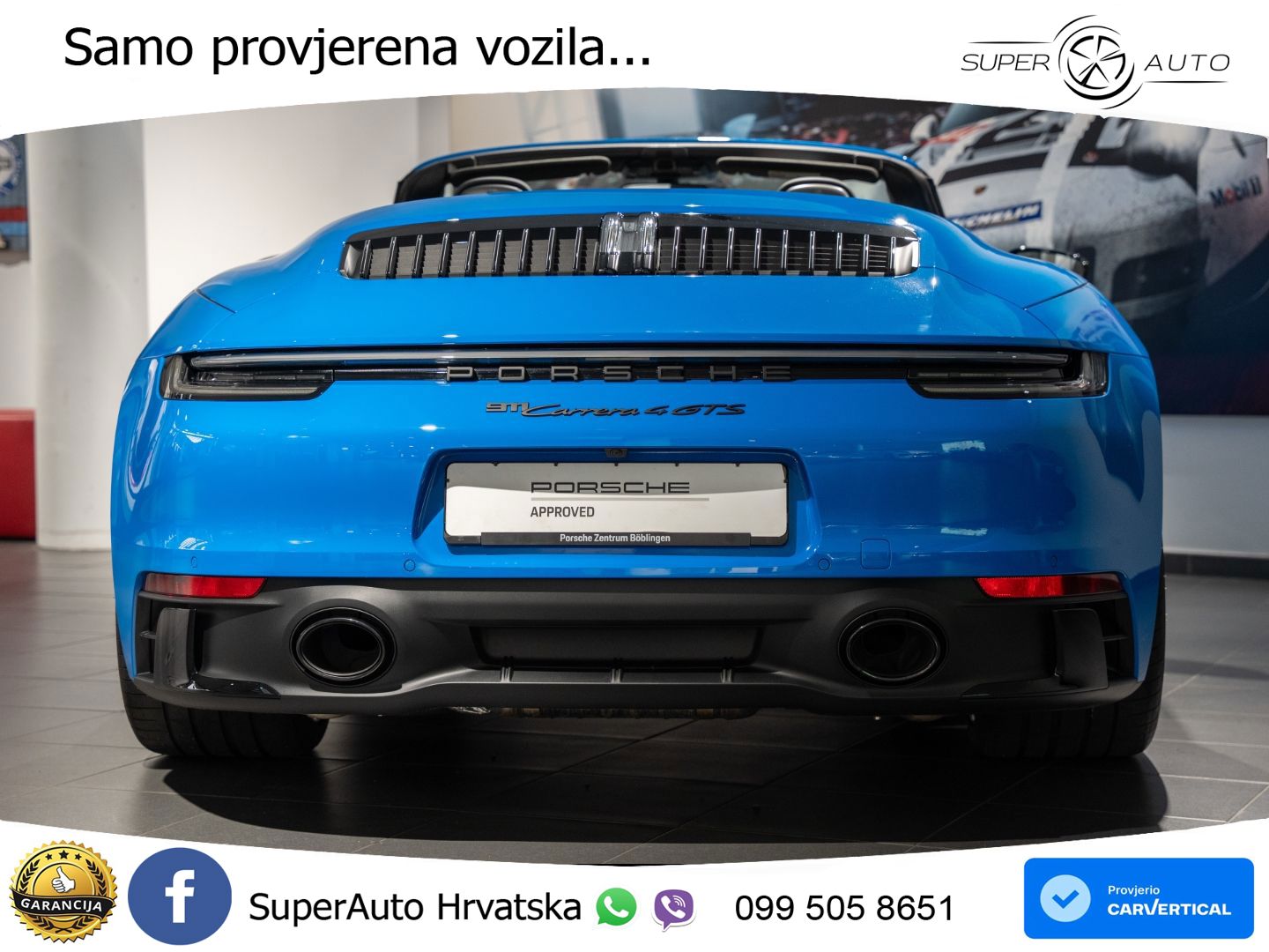 Porsche 911 Carrera 4 GTS Cabriolet 3.0 (480 KS) PDK MATRIX+GR SJED+KAM