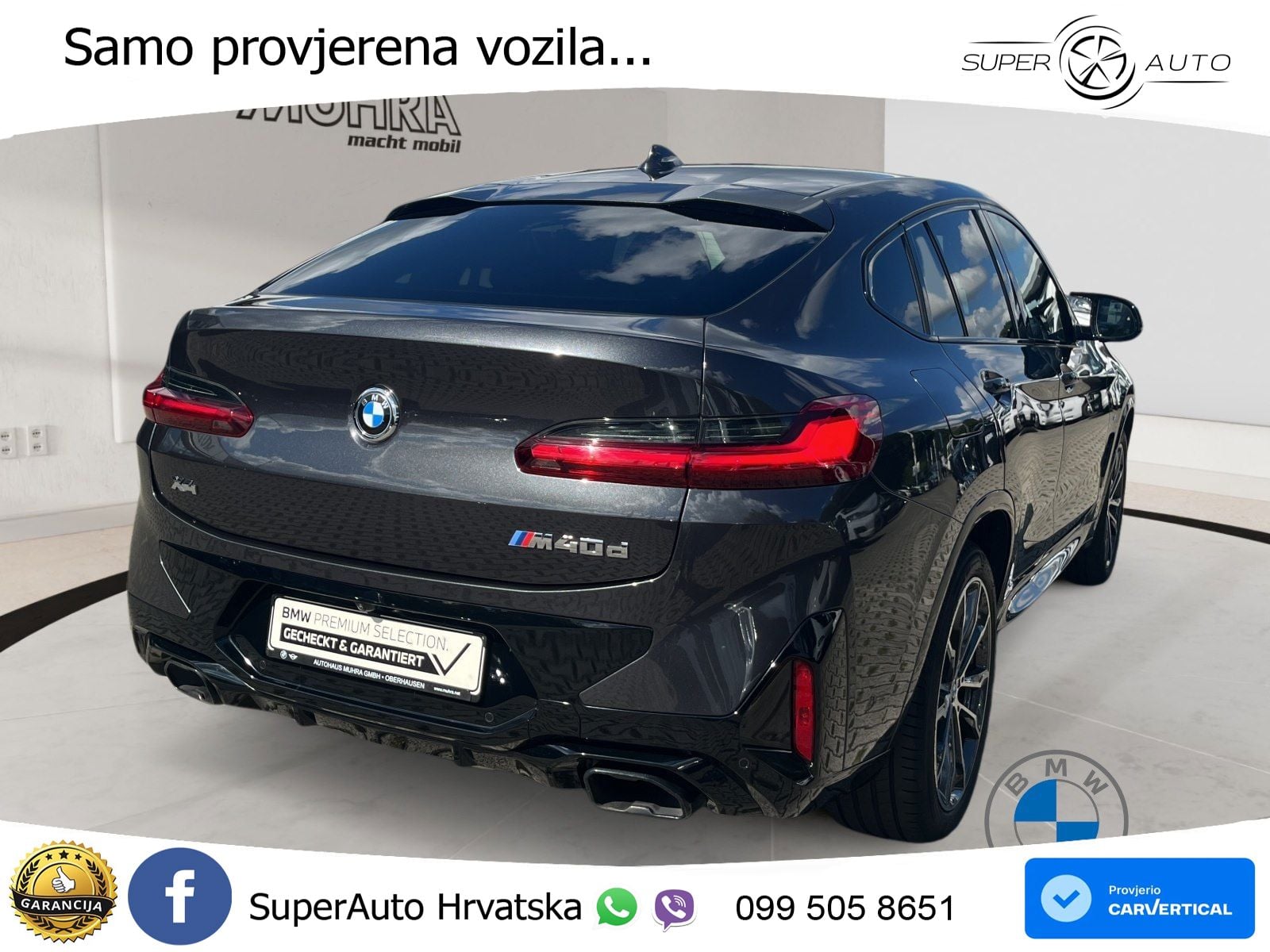 BMW X4 M40d (340 KS) xDrive Steptronic M Sport LED+GR SJED+ACC