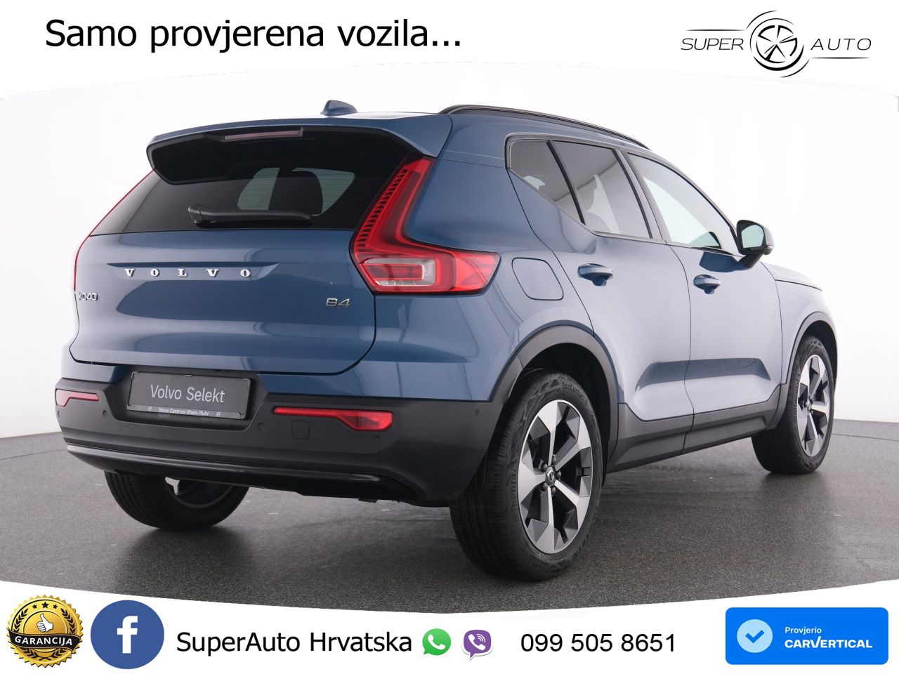 Volvo XC40 2.0 B4 AWD 197 KS Automatic ACC+GR SJED+360+PANO