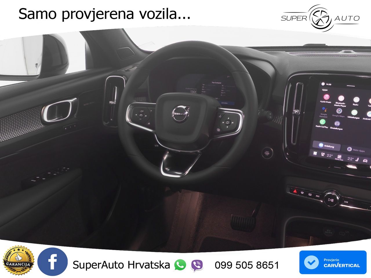 Volvo XC40 2.0 B4 AWD 197 KS Automatic ACC+GR SJED+360+PANO