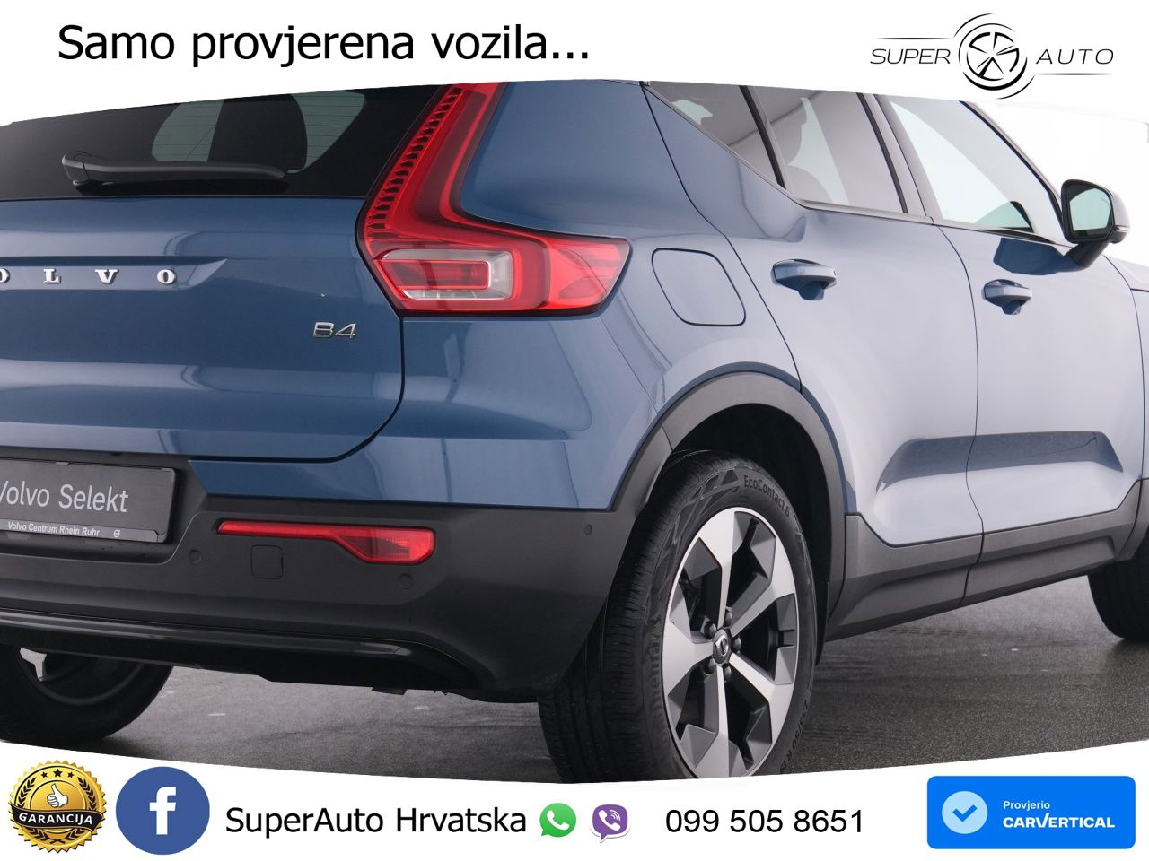 Volvo XC40 2.0 B4 AWD 197 KS Automatic ACC+GR SJED+360+PANO