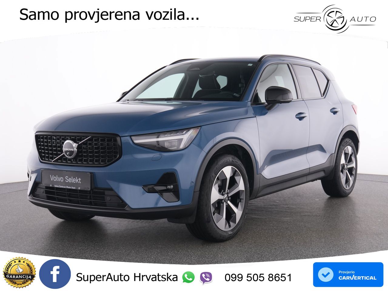 Volvo XC40 2.0 B4 AWD 197 KS Automatic ACC+GR SJED+360+PANO