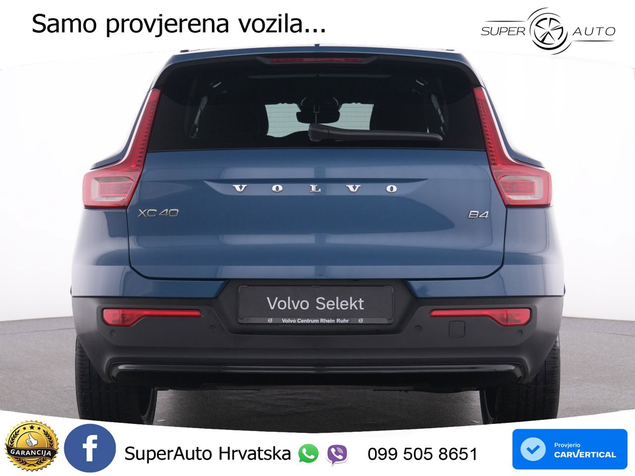 Volvo XC40 2.0 B4 AWD 197 KS Automatic ACC+GR SJED+360+PANO