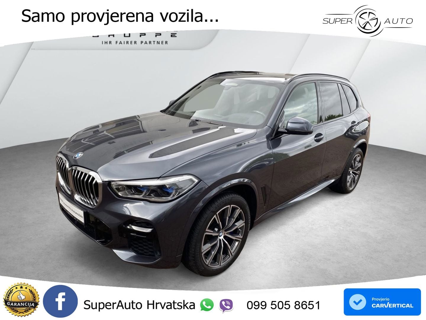 BMW X5 30d (286 KS) xDrive Steptronic M Sport ACC+HEAD+4xGR SJED+360+PANO