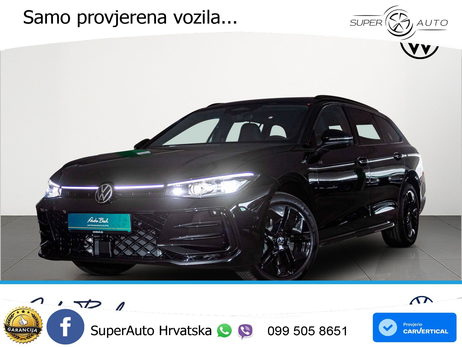 Volkswagen Passat Variant 2.0 TDI (193 KS) 4MOTION DSG R-Line LED+GR SJED+ACC