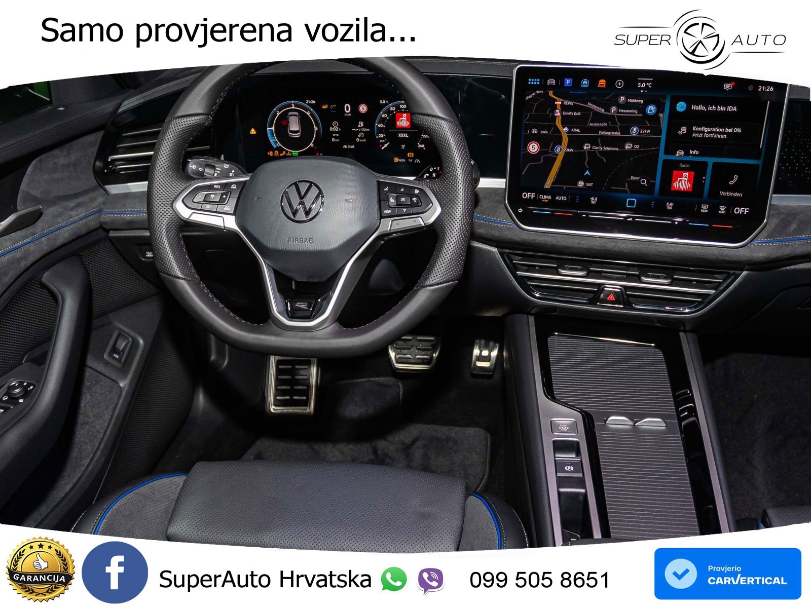 Volkswagen Passat Variant 2.0 TDI (193 KS) 4MOTION DSG R-Line LED+GR SJED+ACC