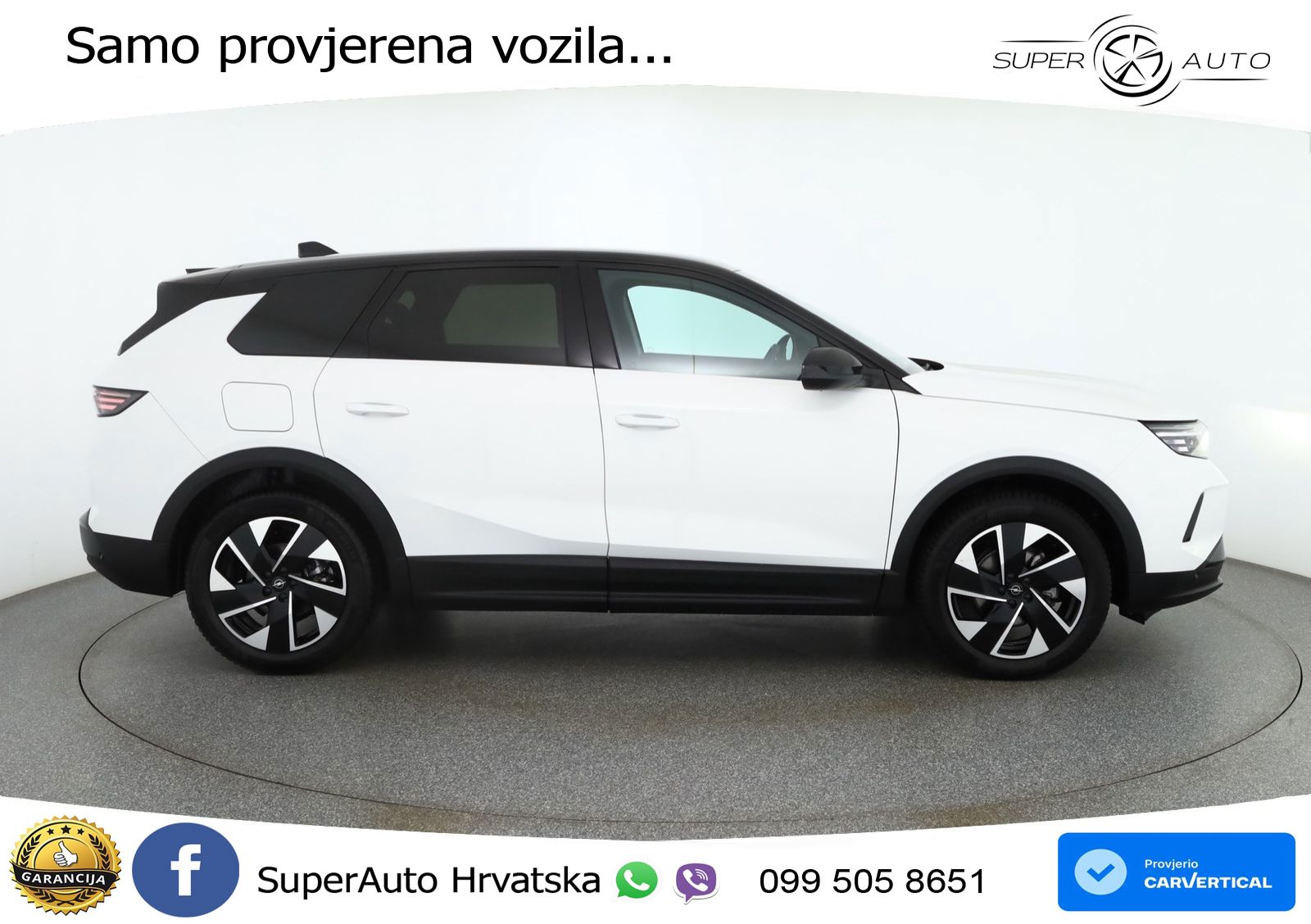Opel Grandland 1.2 Turbo (145 KS) Hybrid eDCT GS LED+GR SJED+ACC