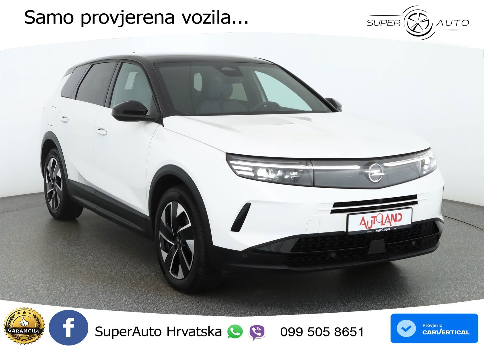Opel Grandland 1.2 Turbo (145 KS) Hybrid eDCT GS LED+GR SJED+ACC