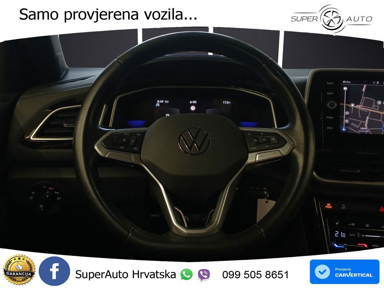 Volkswagen T-Roc I 1.5 TSI (150 KS) DSG MATRIX+GR SJED+KAM
