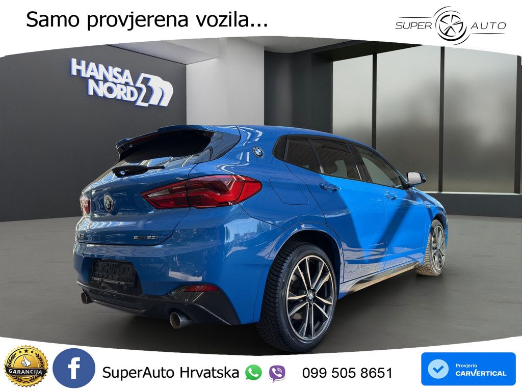 BMW X2 sDrive20i Steptronic M Sport LED+GR SJED+ACC