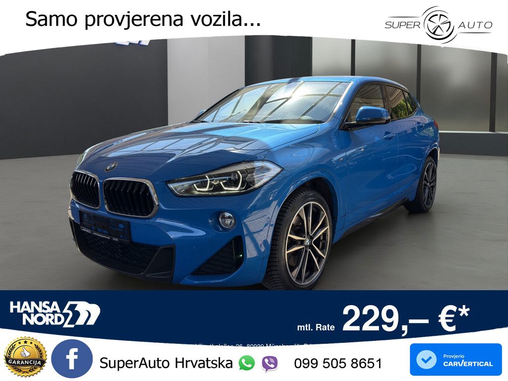 BMW X2 sDrive20i Steptronic M Sport LED+GR SJED+ACC