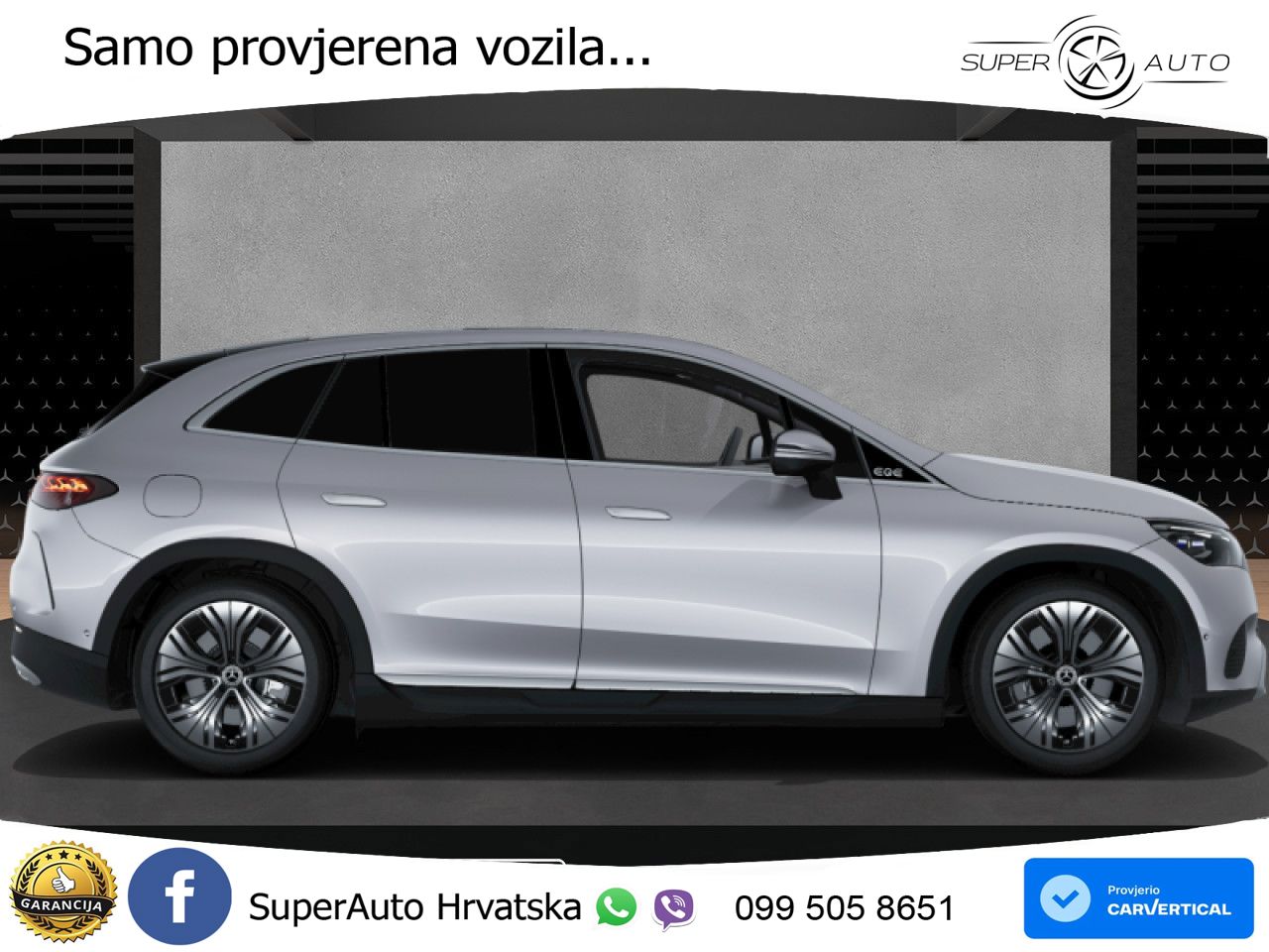 Mercedes EQE SUV 300 100 kWh (265 KS) ACC+GR SJED+360+PANO
