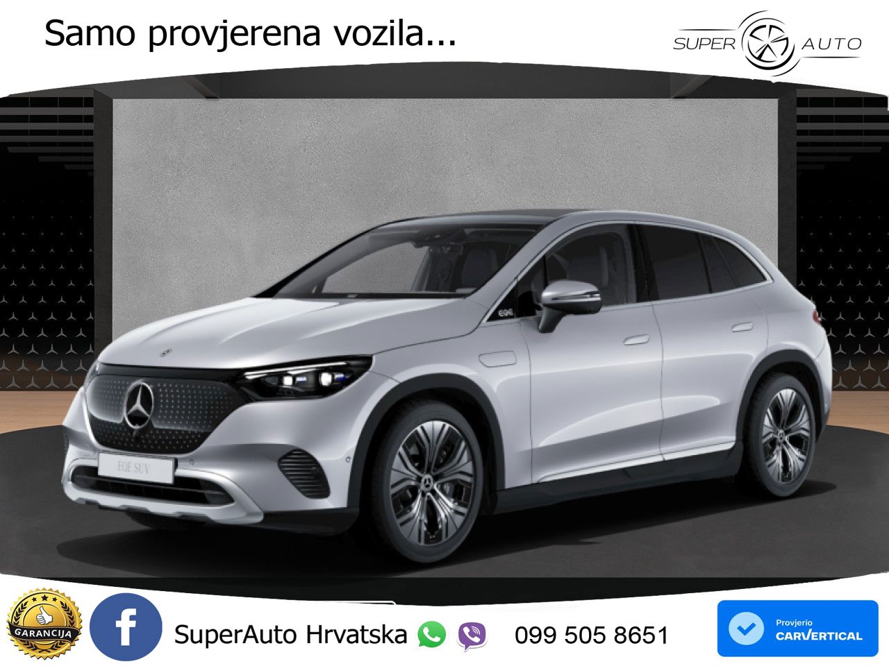 Mercedes EQE SUV 300 100 kWh (265 KS) ACC+GR SJED+360+PANO