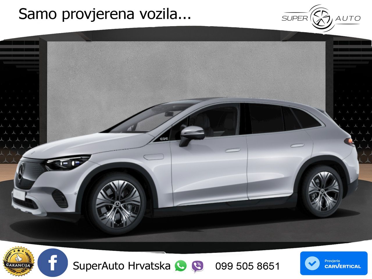 Mercedes EQE SUV 300 100 kWh (265 KS) ACC+GR SJED+360+PANO