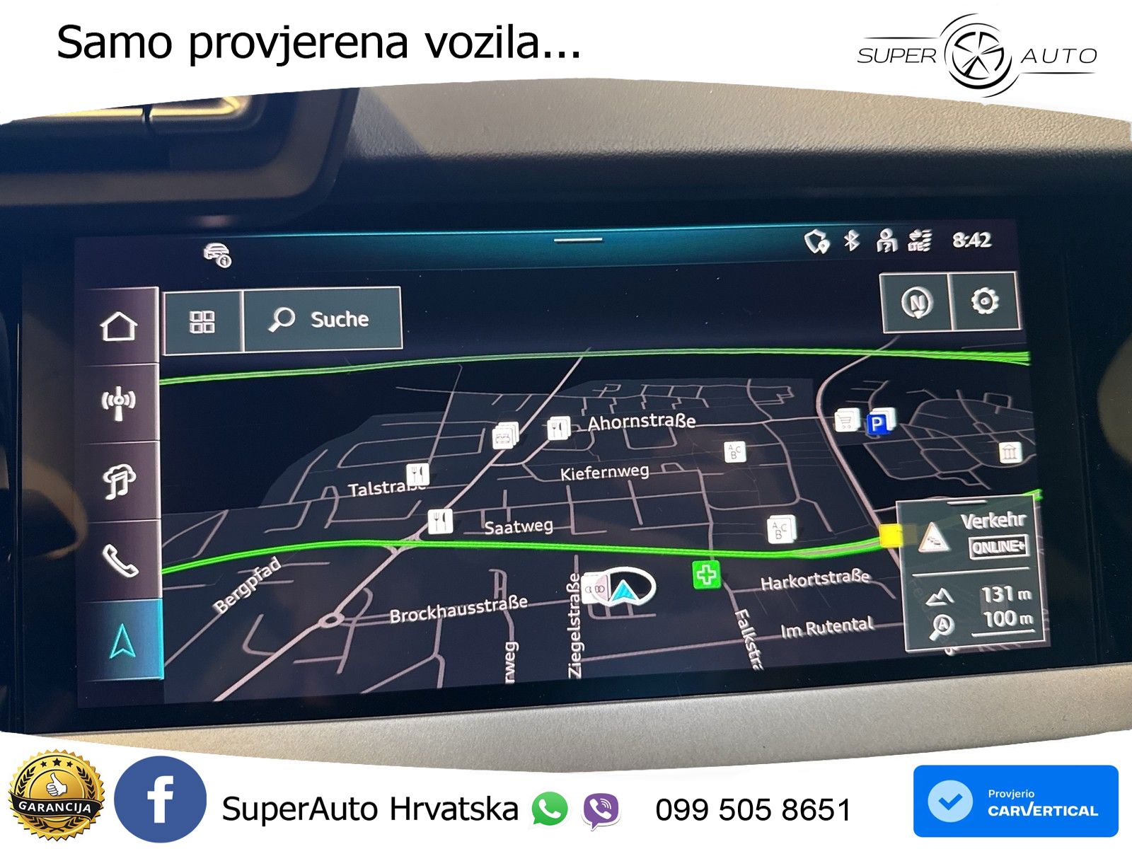 Audi A3 Sportback 40 TFSI (204 KS) quattro S tronic S line LED+GR SJED+ACC
