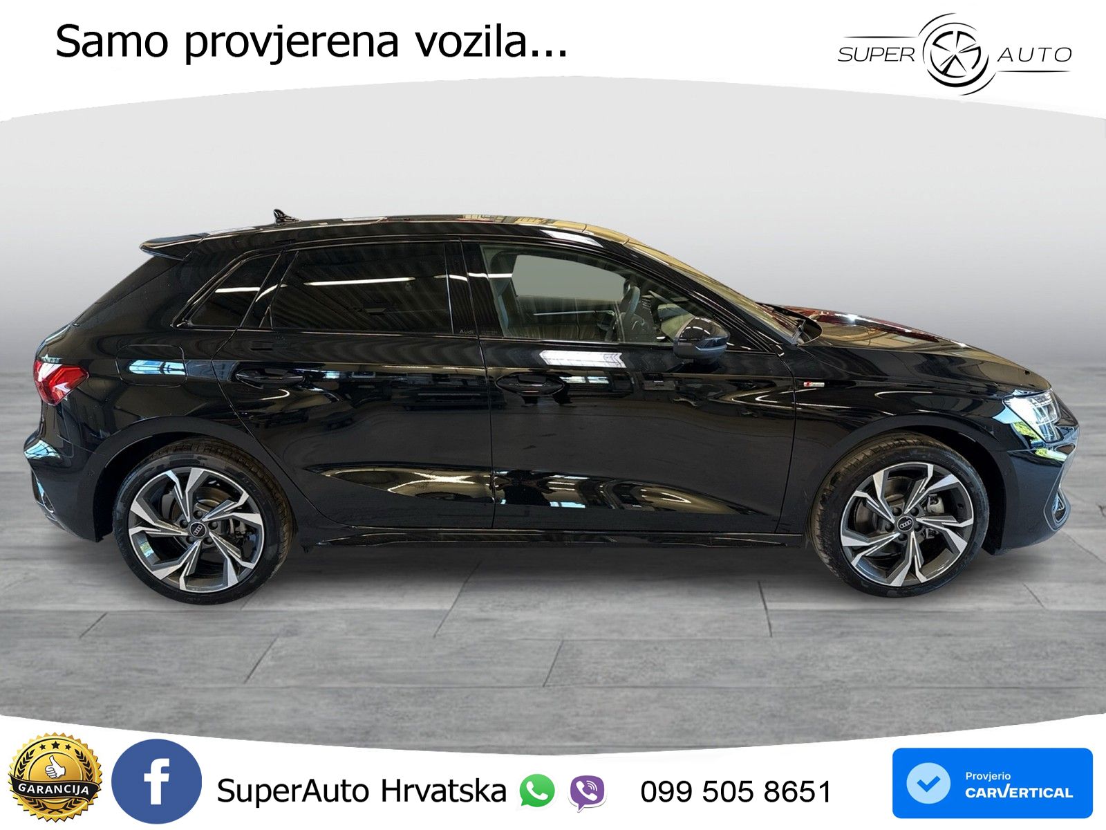 Audi A3 Sportback 40 TFSI (204 KS) quattro S tronic S line LED+GR SJED+ACC