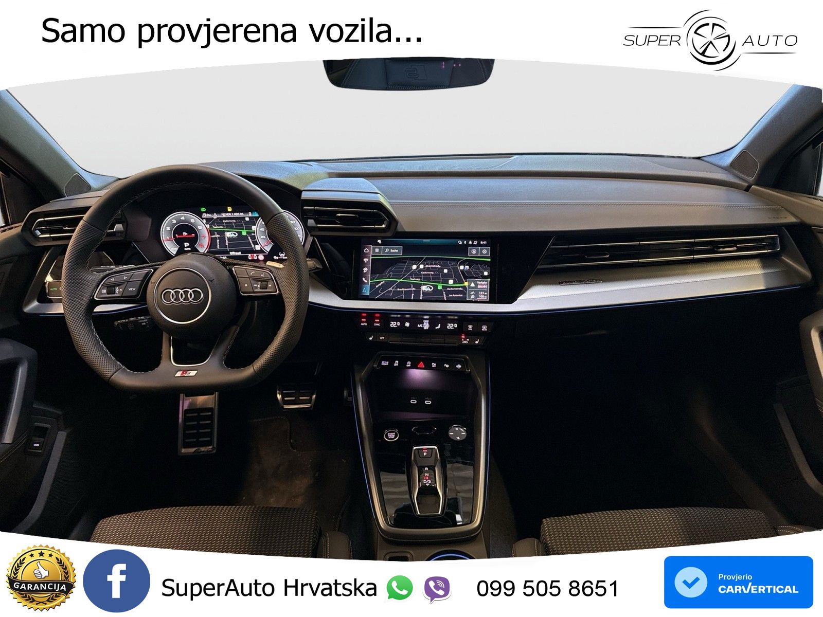 Audi A3 Sportback 40 TFSI (204 KS) quattro S tronic S line LED+GR SJED+ACC