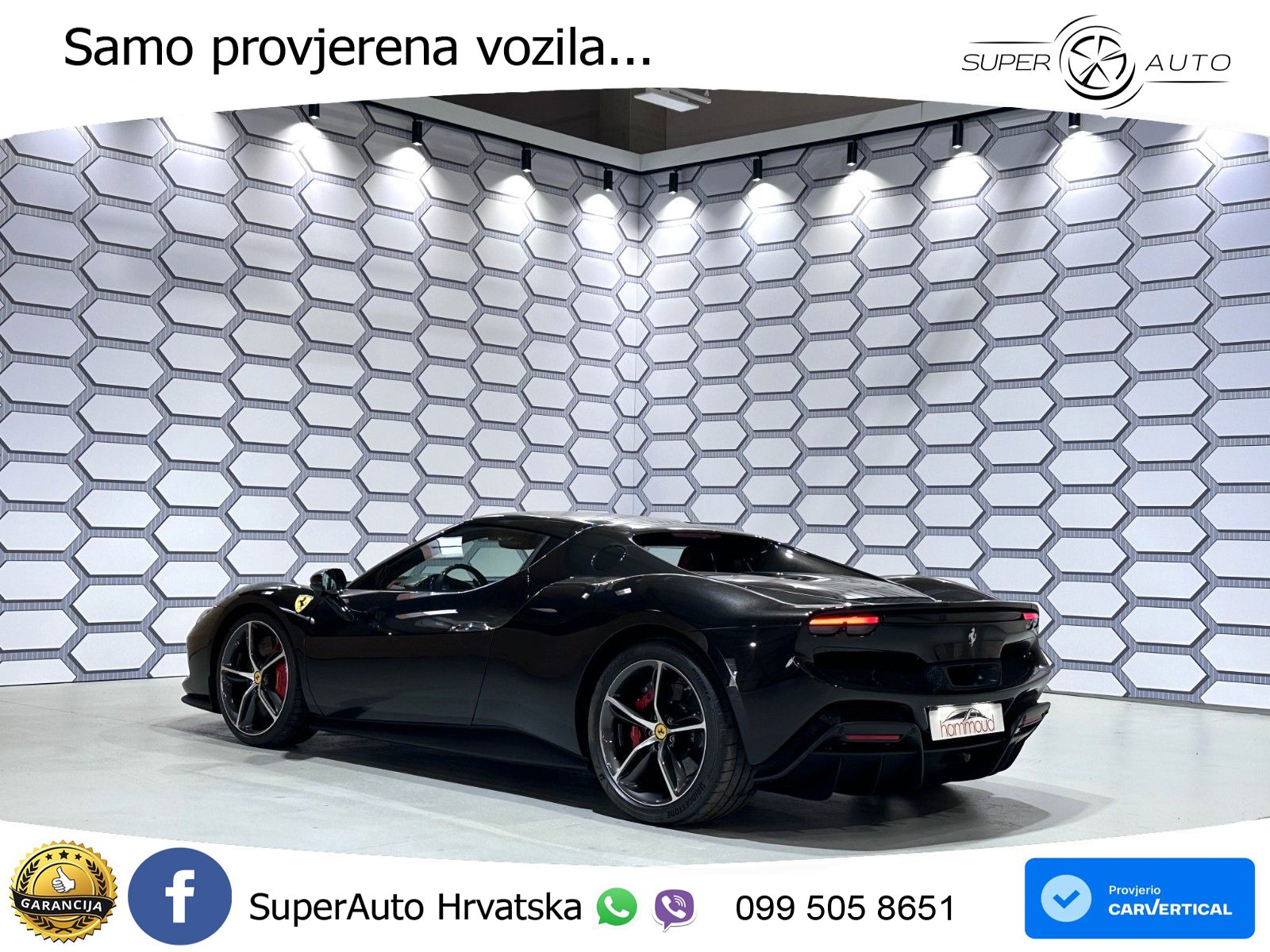 Ferrari 296 GTB 3.0 V6 (830 KS) F1 DCT