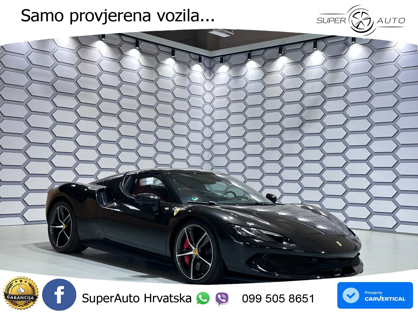 Ferrari 296 GTB 3.0 V6 (830 KS) F1 DCT