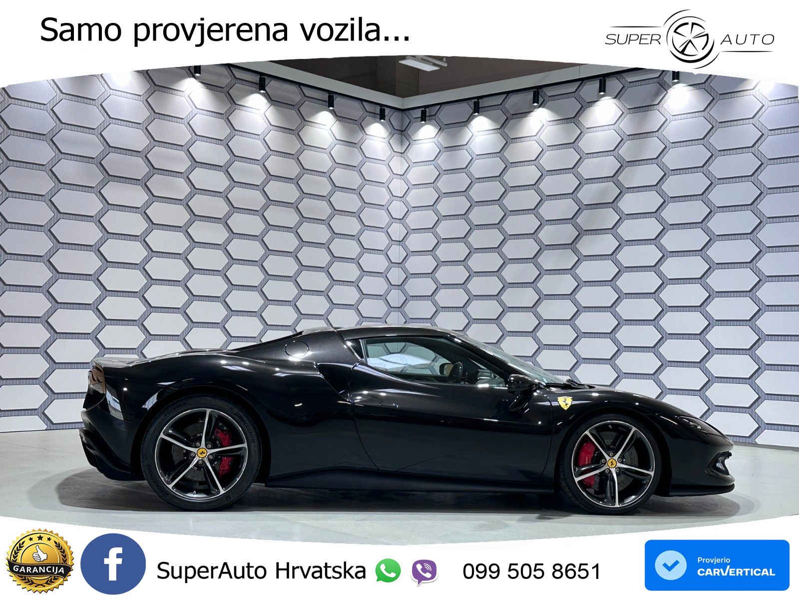 Ferrari 296 GTB 3.0 V6 (830 KS) F1 DCT