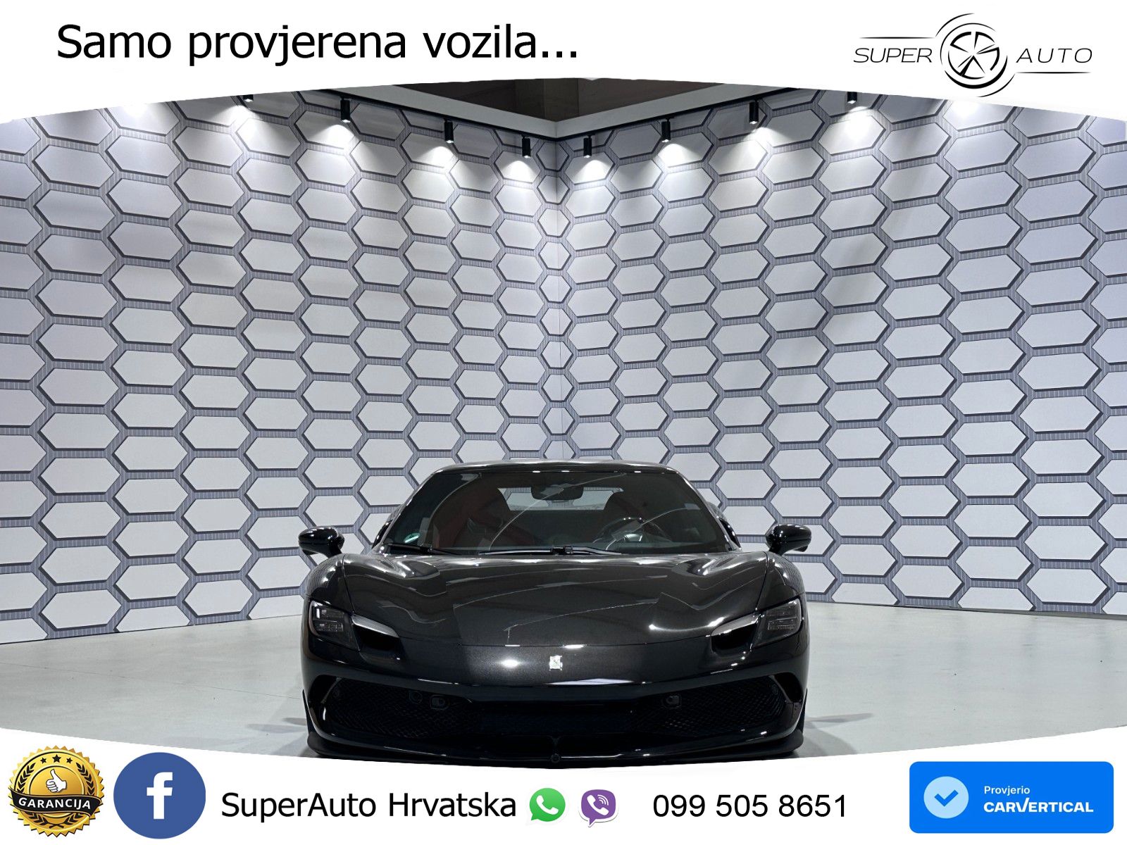 Ferrari 296 GTB 3.0 V6 (830 KS) F1 DCT