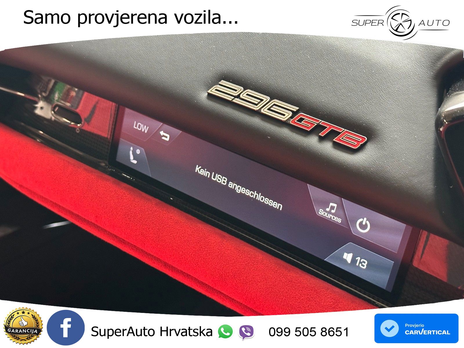 Ferrari 296 GTB 3.0 V6 (830 KS) F1 DCT