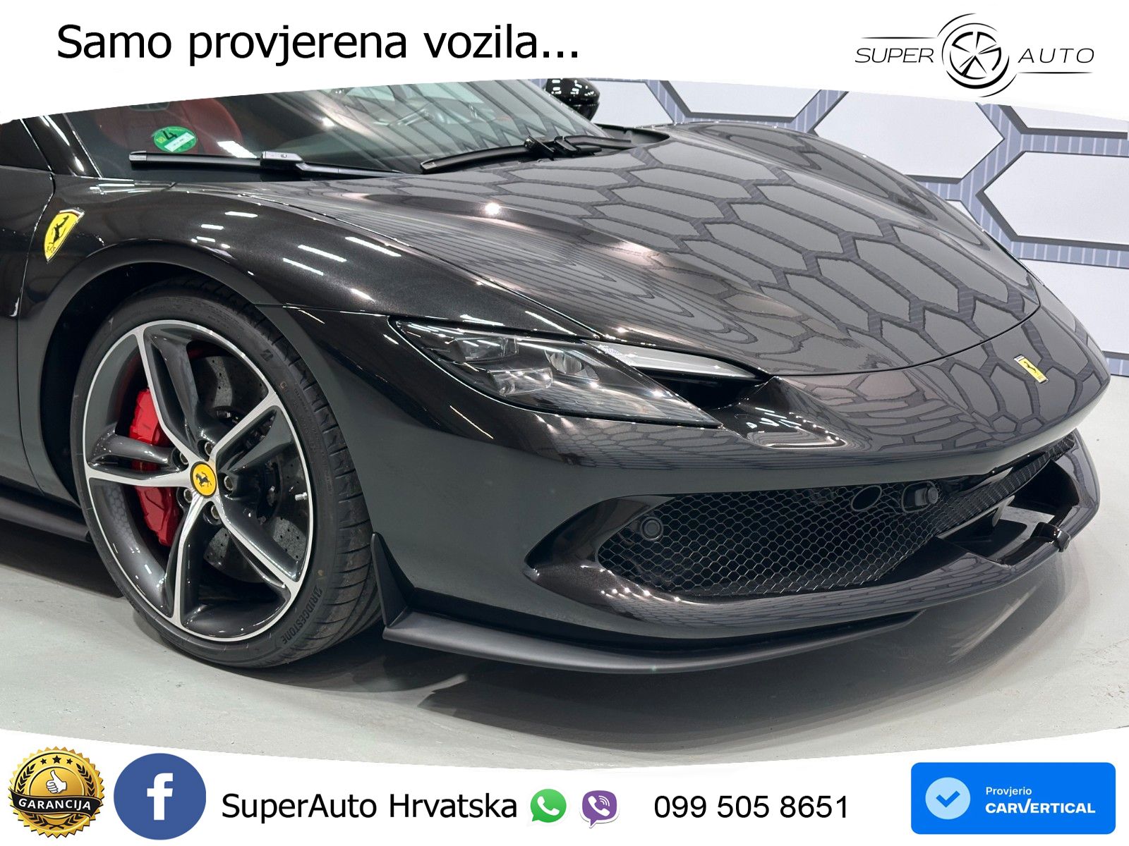Ferrari 296 GTB 3.0 V6 (830 KS) F1 DCT