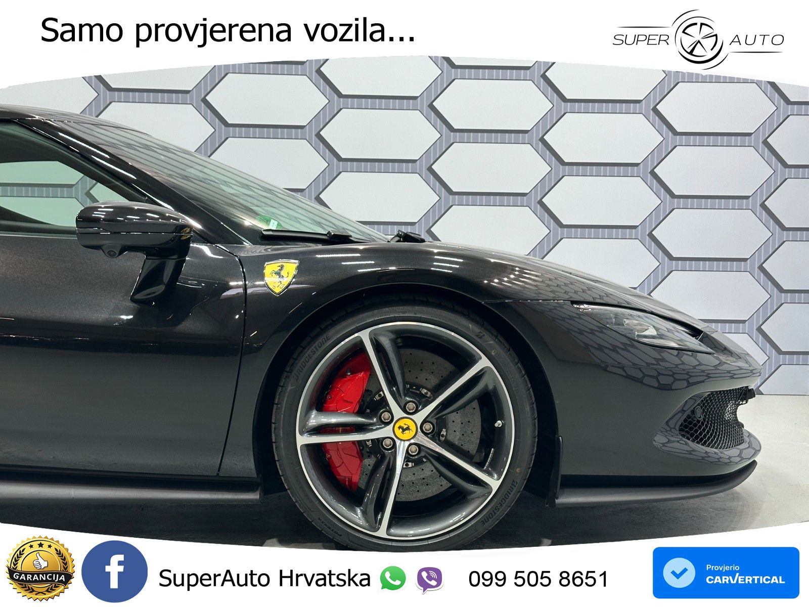 Ferrari 296 GTB 3.0 V6 (830 KS) F1 DCT