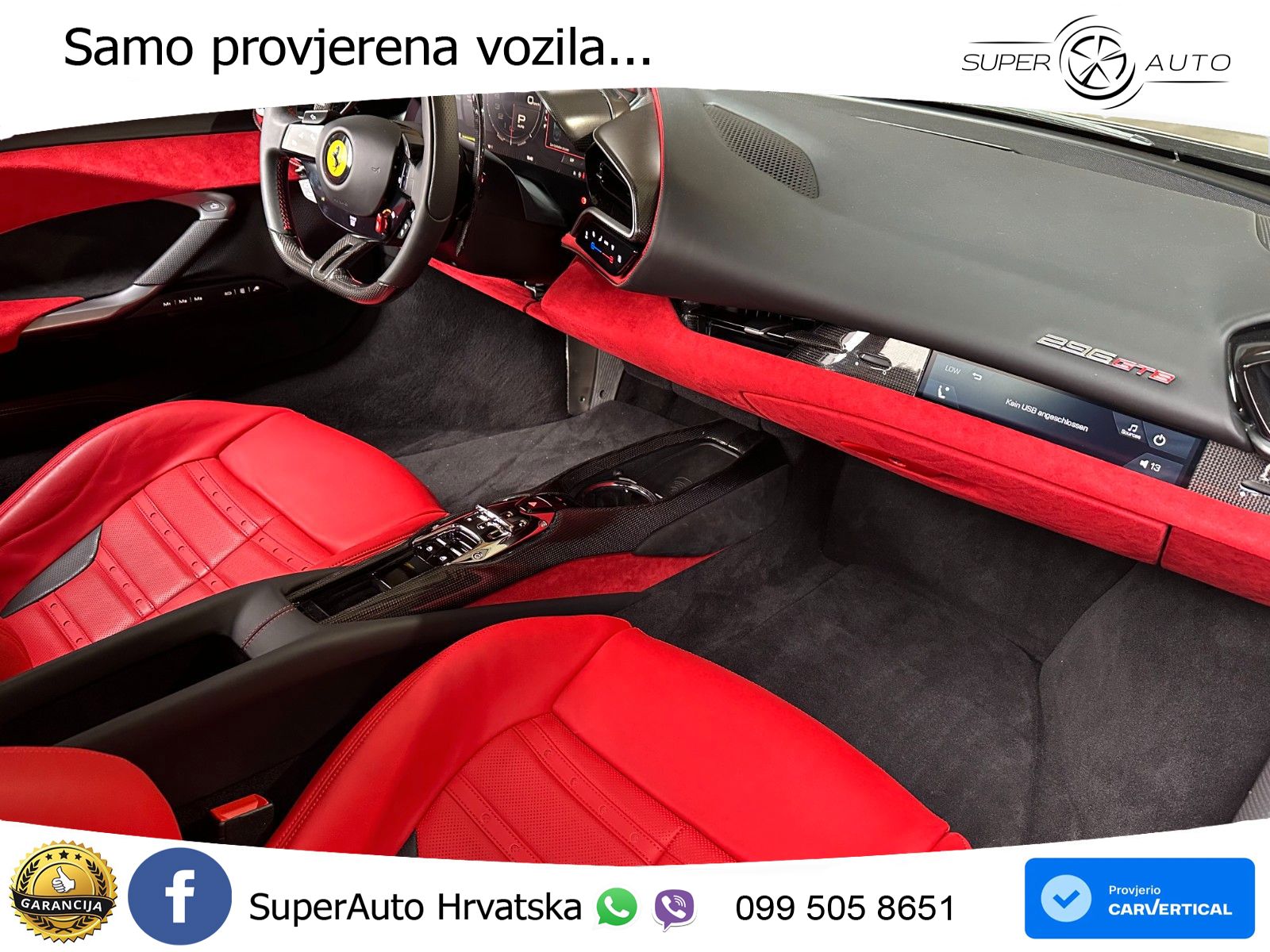 Ferrari 296 GTB 3.0 V6 (830 KS) F1 DCT