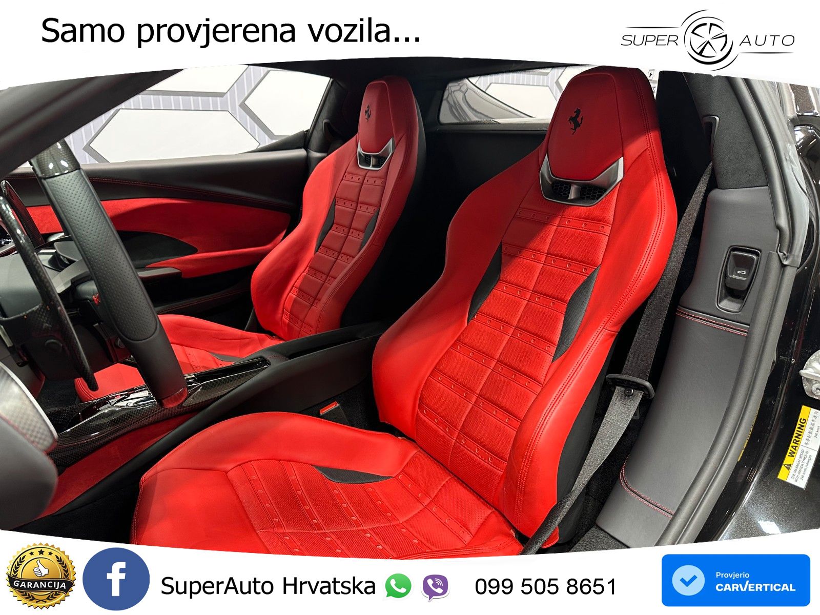 Ferrari 296 GTB 3.0 V6 (830 KS) F1 DCT