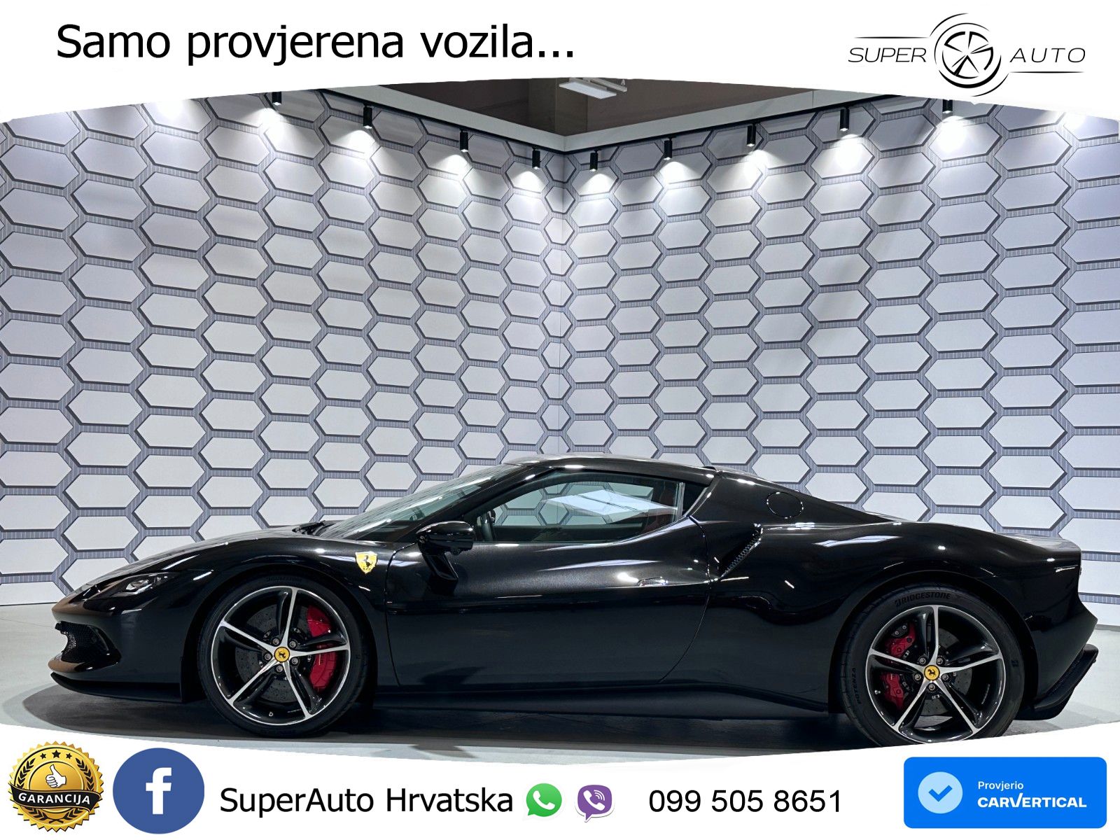 Ferrari 296 GTB 3.0 V6 (830 KS) F1 DCT