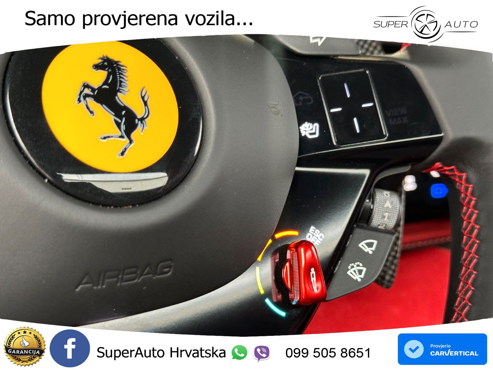 Ferrari 296 GTB 3.0 V6 (830 KS) F1 DCT