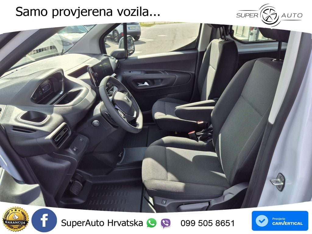 Peugeot Partner L2 DoKa hdi 130 EAT8 Worksite-P. Winter- 131 KS