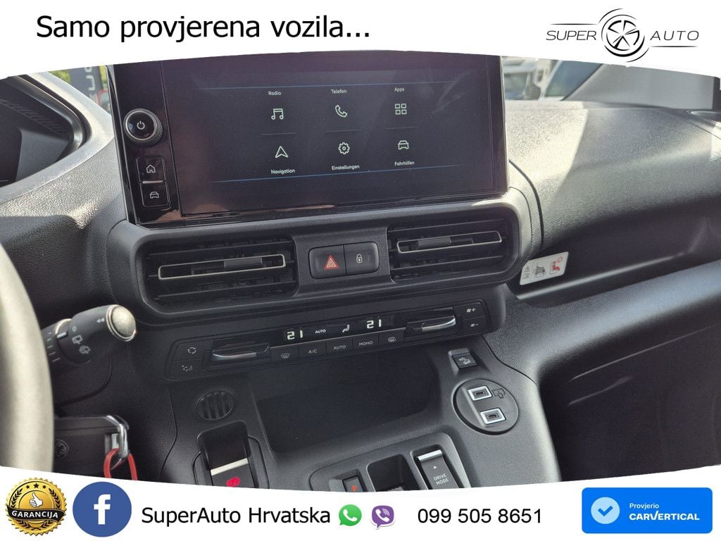 Peugeot Partner L2 DoKa hdi 130 EAT8 Worksite-P. Winter- 131 KS