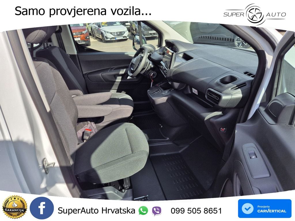 Peugeot Partner L2 DoKa hdi 130 EAT8 Worksite-P. Winter- 131 KS