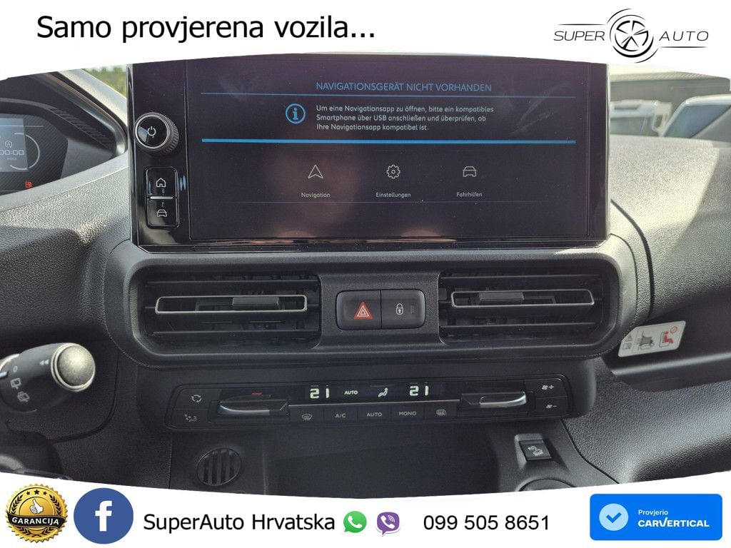 Peugeot Partner L2 DoKa hdi 130 EAT8 Worksite-P. Winter- 131 KS