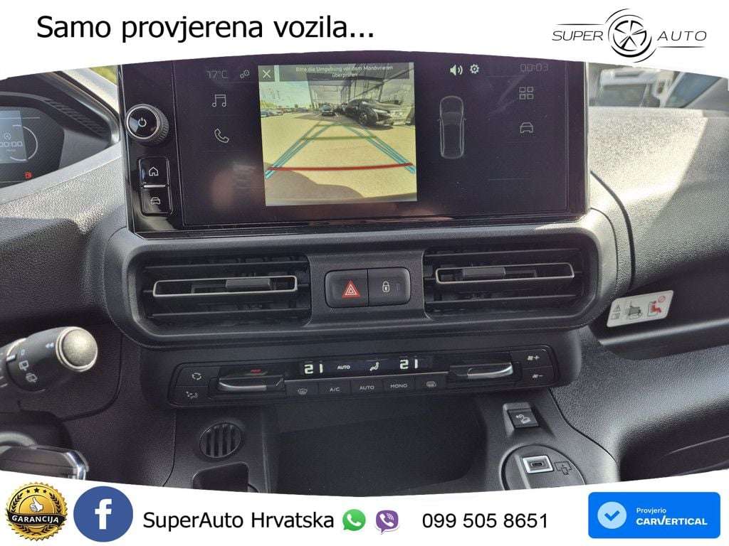 Peugeot Partner L2 DoKa hdi 130 EAT8 Worksite-P. Winter- 131 KS